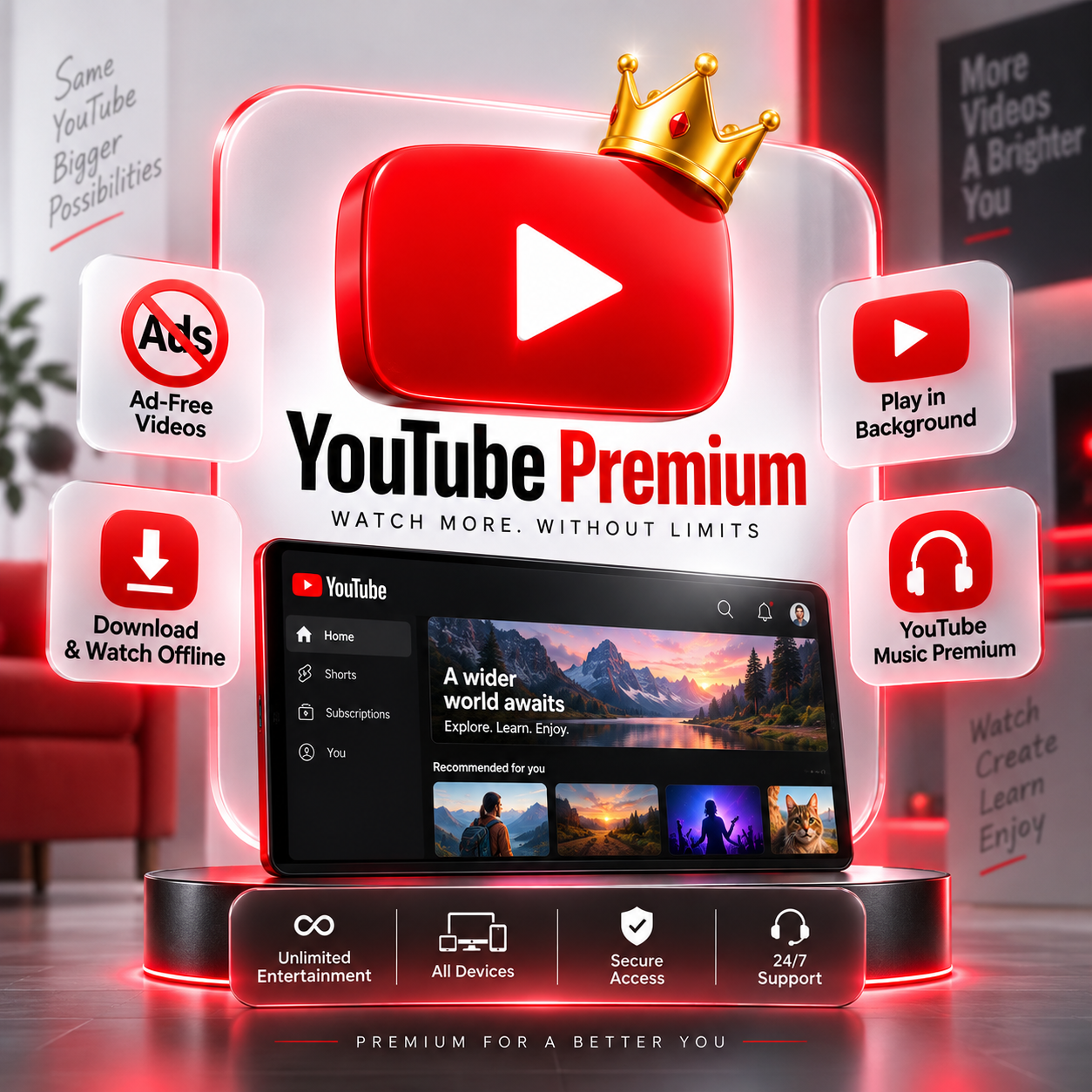 YouTube Premium price in Bangladesh