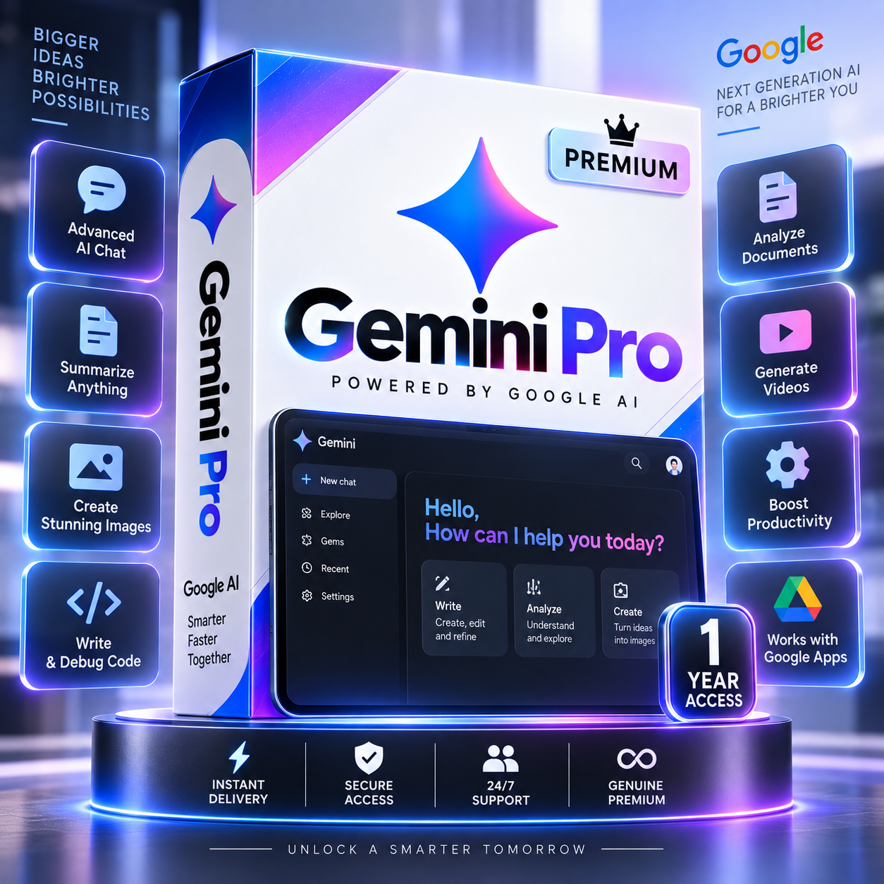 Gemini Pro Subscription price
